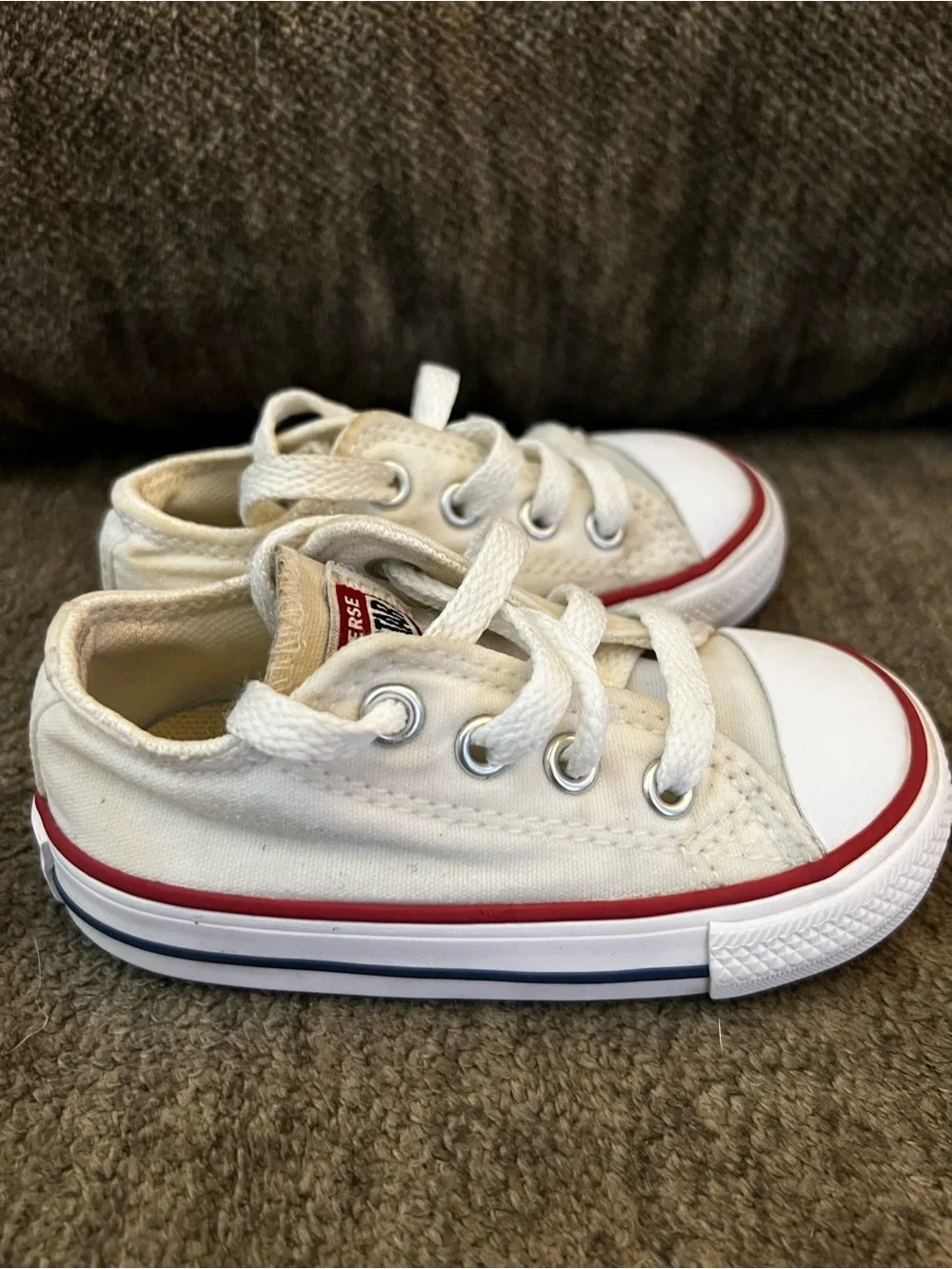Toddler Shoes Lot Size 5C Converse White Tie Dye Puma Rainbow 3 Pairs GUC